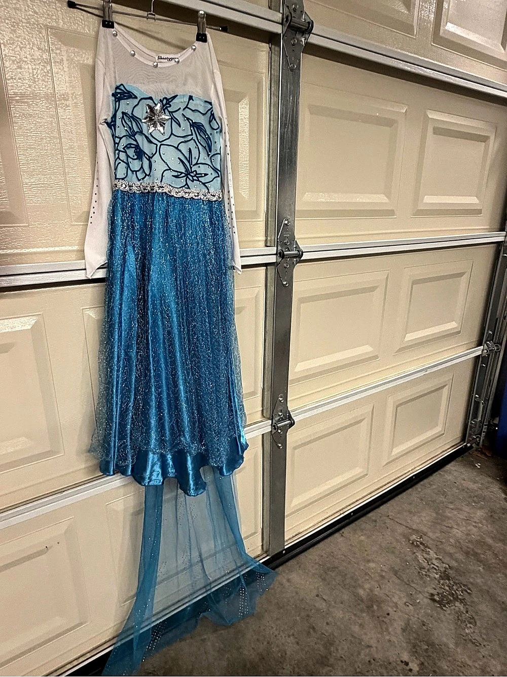 Blue Maxi Prom Dress Like New